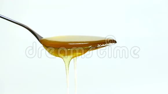 蜂蜜滴在勺子上视频的预览图