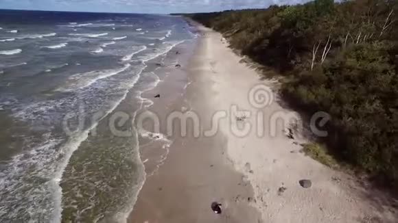 立陶宛波罗的海靠近克莱佩达市视频的预览图