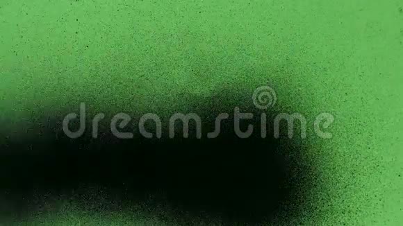 绿色屏幕被涂上了视频的预览图