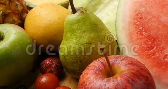水果新鲜食品天然农业作物视频的预览图