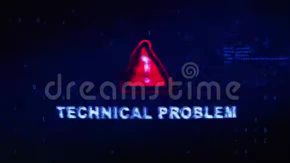 技术问题文本数字噪声扭转故障失真效果错误循环动画视频的预览图