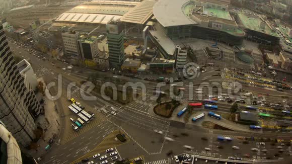 首尔市交通汽车站视频的预览图