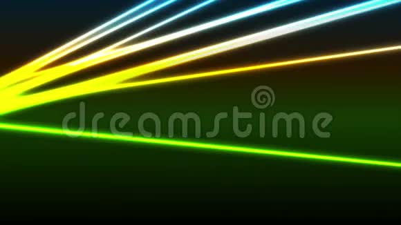 高科技未来霓虹灯激光抽象视频动画视频的预览图