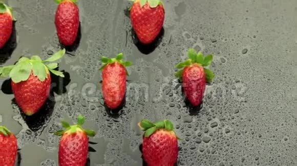 追踪新鲜美味的草莓包装视频的预览图