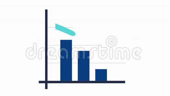 带有箭头的图表视频动画视频的预览图