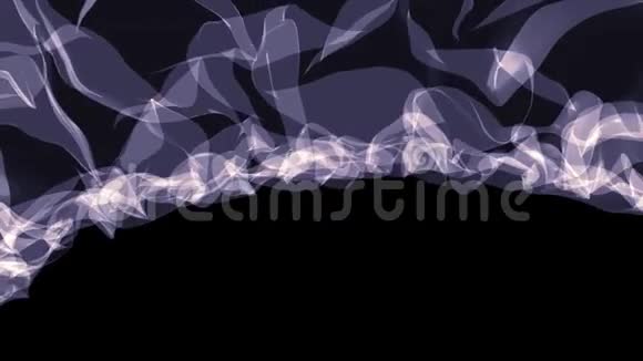 数字程式化涡轮烟雾云模拟美丽抽象动画背景新品质动态色彩视频的预览图