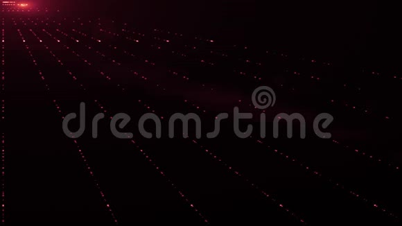 红色激光闪光灯过渡叠加灯光光学镜头耀亮动画无缝环艺术背景新品质视频的预览图