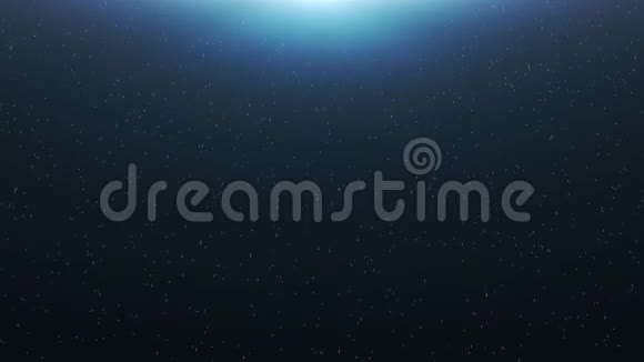 一个在深蓝色背景上落下的星星的抽象动画视频的预览图