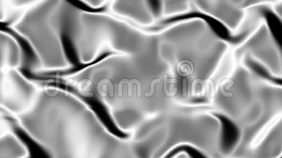 抽象变形灰色天鹅绒表面无缝环视频的预览图