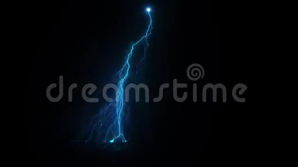 电弧或雷击电子风暴视频的预览图