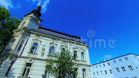 美丽的历史建筑欧洲的建筑CZ视频的预览图
