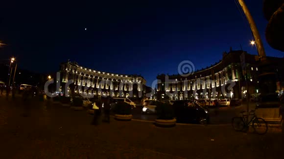 意大利罗马共和国广场视频的预览图