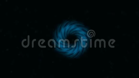 圆形漩涡动画背景背景上的孤立涡旋视频的预览图