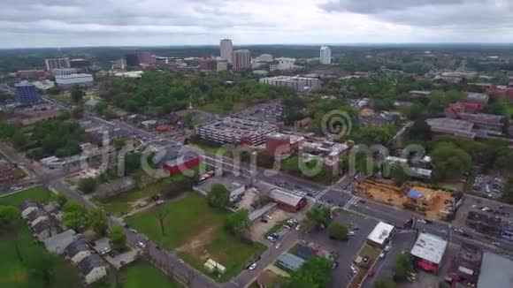 塔拉哈西FL镇的空中视频视频的预览图