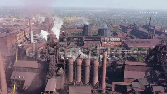 高炉施工冶金厂视频的预览图