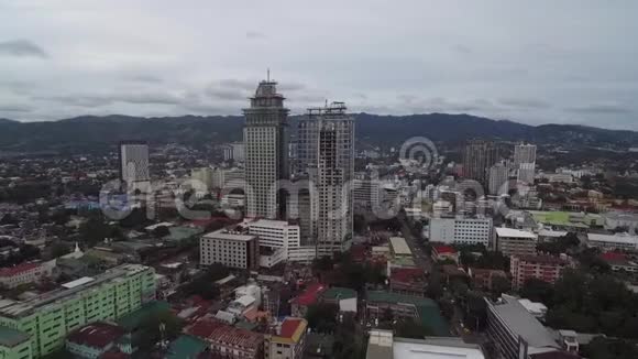 宿务市菲律宾中米萨亚斯省宿务省高度城市化城市视频的预览图