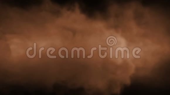 烟雾背景循环温暖的颜色视频的预览图