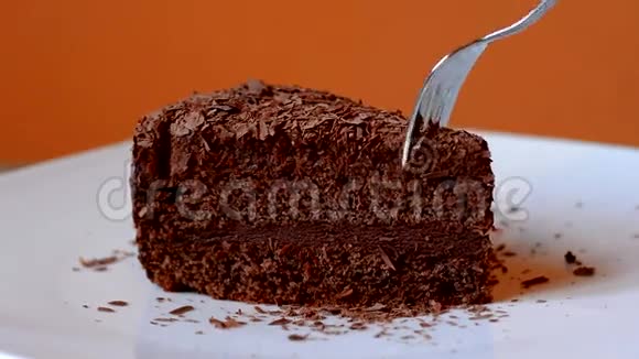 巧克力蛋糕视频的预览图