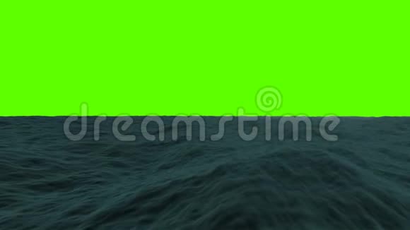 绿色屏幕上的重黑洋海视频的预览图