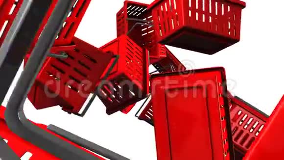 红色购物篮视频的预览图