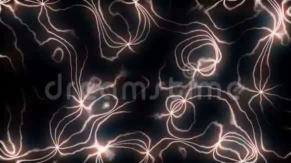神经元网络人脑内部神经元突触视频的预览图