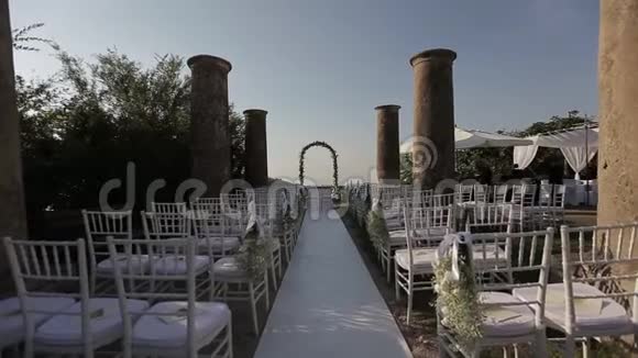 婚礼用的精美复古装饰视频的预览图