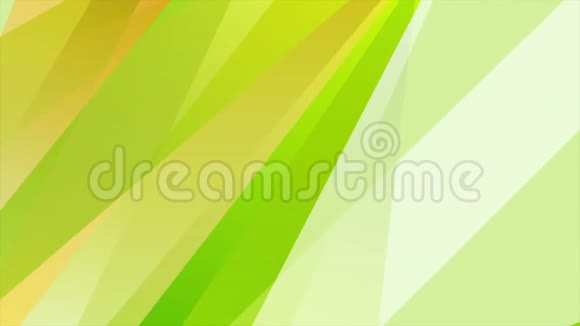 绿橙夏日闪亮条纹视频动画视频的预览图