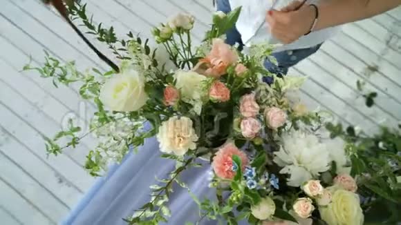 鲜花活动婚礼装饰视频的预览图