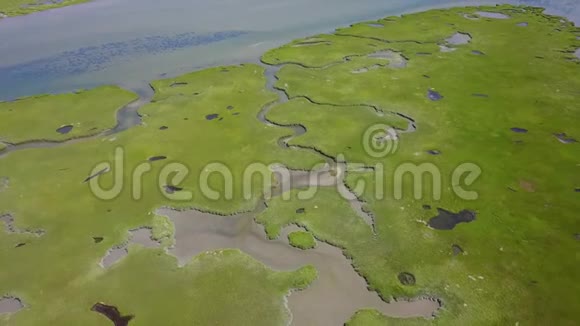 鳕鱼角湿地空中影像视频的预览图
