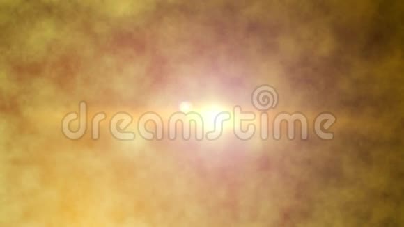 金云背景上的光学透镜耀斑转变爆炸闪光灯闪亮的动画射线效果视频的预览图