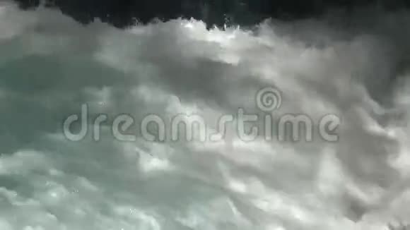 土耳其安塔利亚省Duden瀑布小瀑布视频的预览图