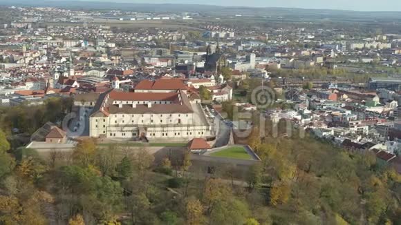 斯皮伯克城堡BrnoBruenn蓝天视频的预览图