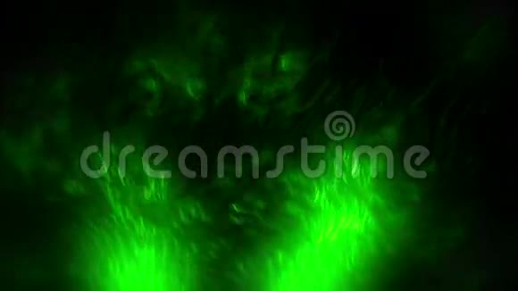 炽热的粒子绿色视频的预览图