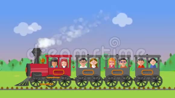 孩子们在火车上视频的预览图