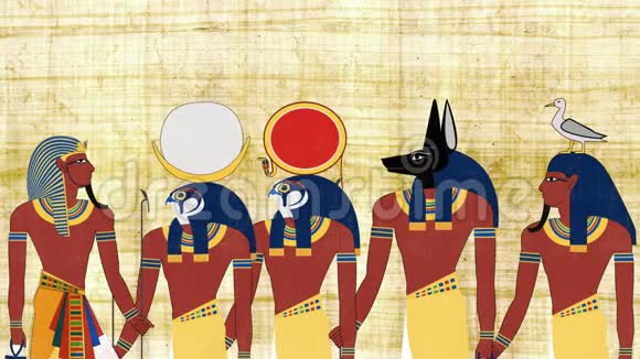 法老与埃及诸神商议视频的预览图
