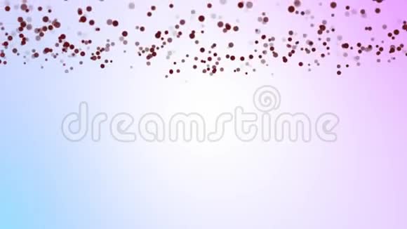 情人节的红毛绒心视频的预览图