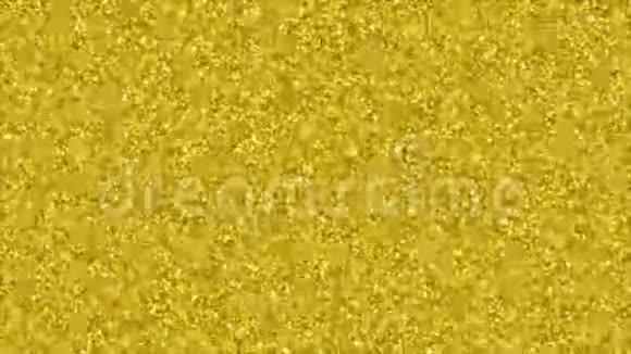 黄金闪烁循环视频的预览图