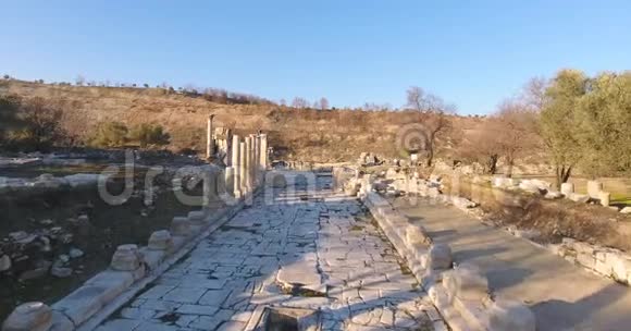 土耳其的古希腊和古罗马遗址视频的预览图