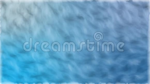 蓝色绿松石运动背景海洋般的涟漪和波浪视频的预览图