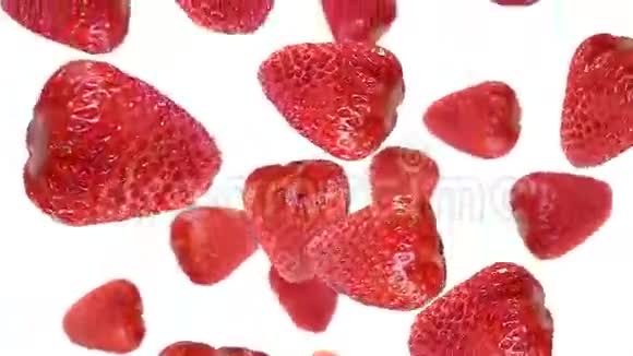 掉落的草莓可循环使用视频的预览图