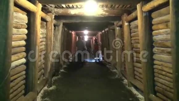 矿山矿山隧道洞穴洞穴视频的预览图