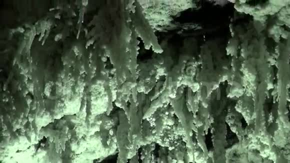 矿产矿山地下洞穴视频的预览图