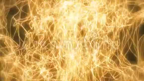 抽象的超空间恒星透镜耀斑环视频的预览图
