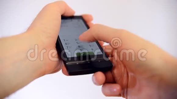 手触摸手机智能手机屏幕视频的预览图