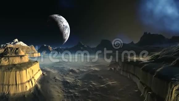 外星人星球上的黎明视频的预览图