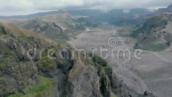 冰岛航空景观视频的预览图