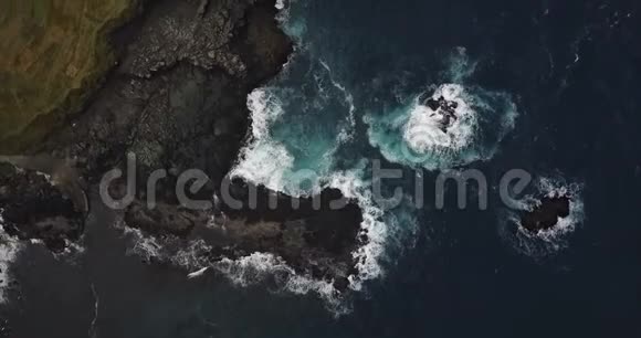 岩石海岸景观视频的预览图