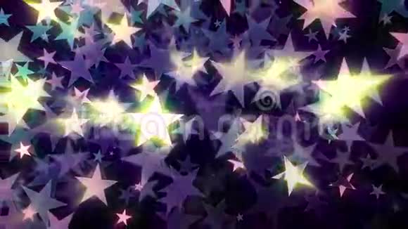 发光恒星VJ循环视频的预览图