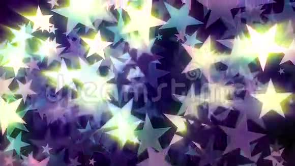 发光恒星VJ循环视频的预览图