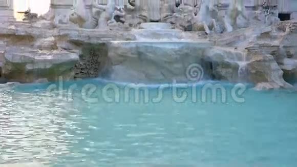 罗马的特雷维喷泉视频的预览图